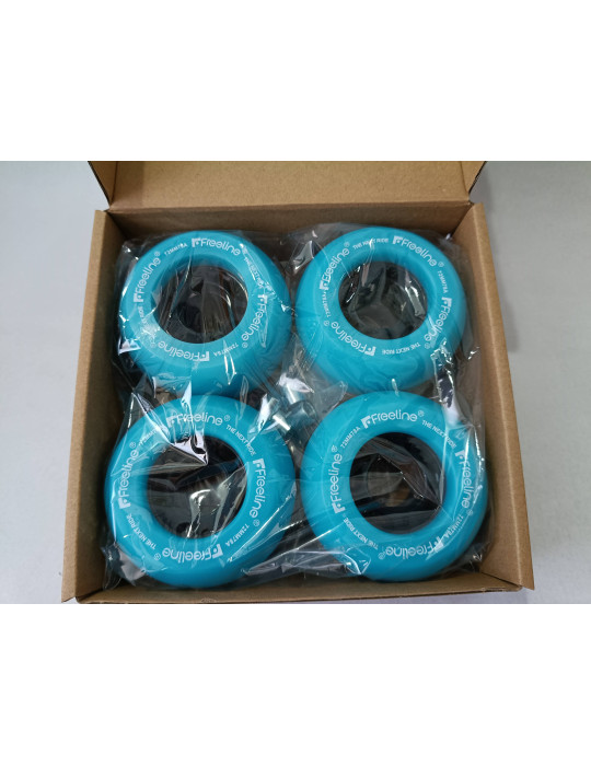 Ruedas azules para Freeline Skates, recambios para patines de dos ruedas.