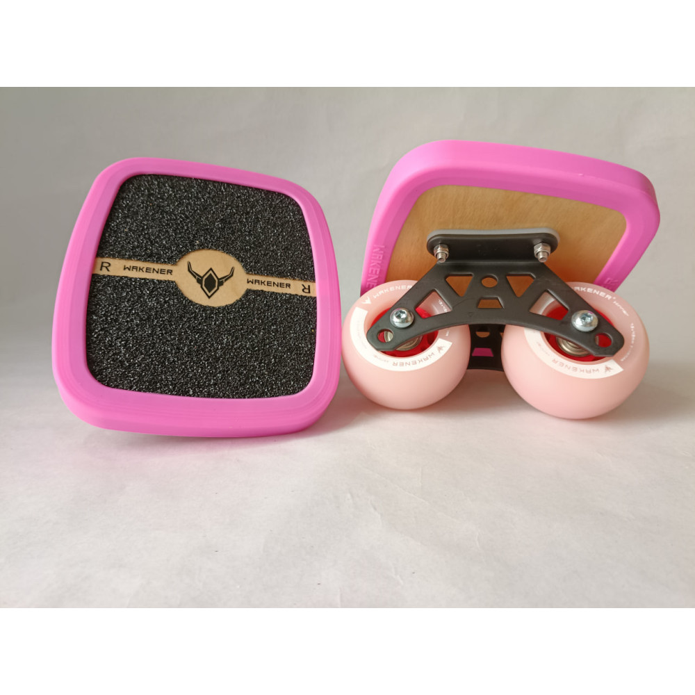 Freeskates Wakener rosas, patines ligeros para iniciarse en esta disciplina.