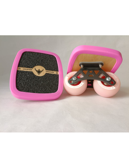 Freeskates Wakener rosas, patines ligeros para iniciarse en esta disciplina.