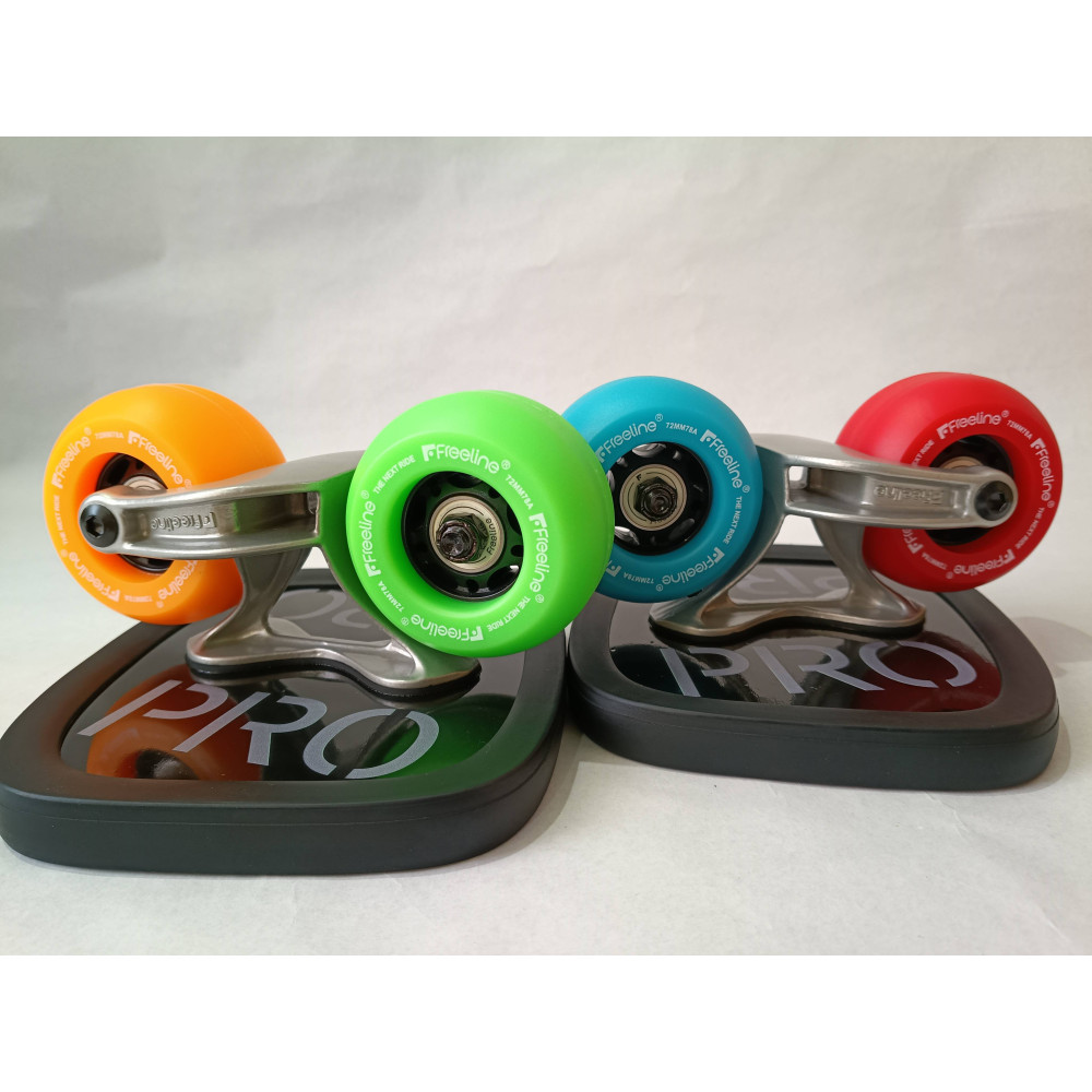 Freeline Skates PRO con ruedas de colores freeskates.