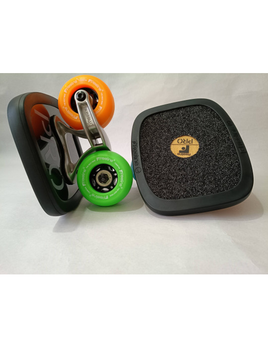 Freeline Skates PRO con base de madera y ruedas EVO 72 mm, para freeskates.