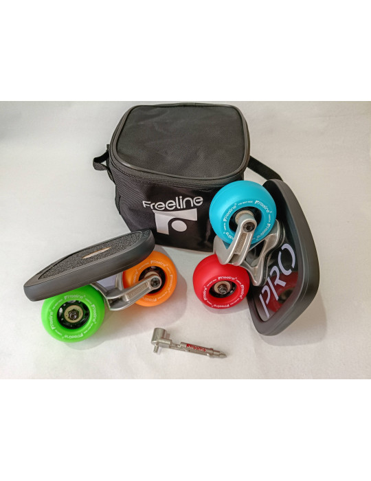 Freeline Skates PRO vision completa bolsa, y herramienta freeskates.