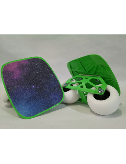 Freeline Shift verde con ruedas blancas baratos.