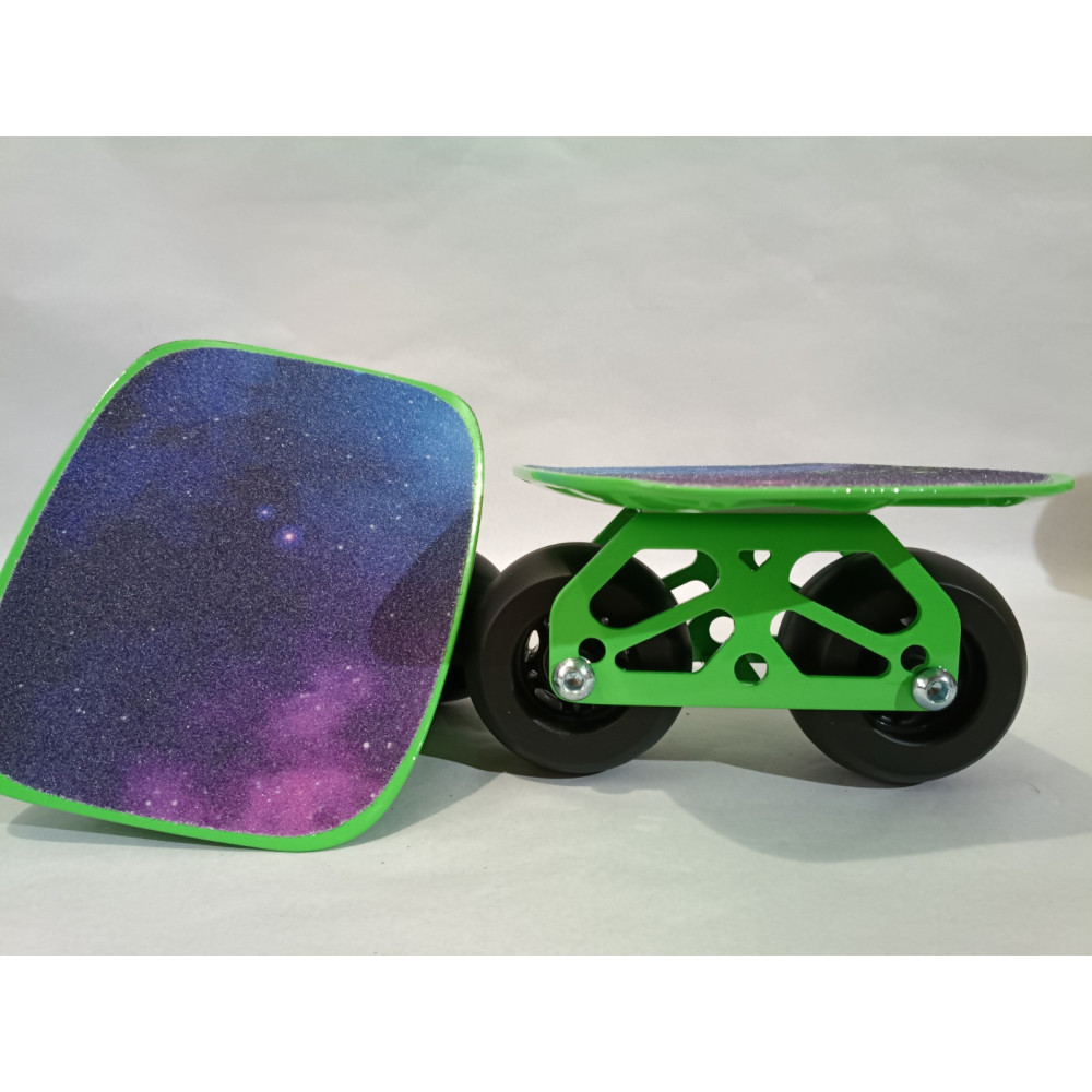 Patín Shift verde con ruedas negras para Drift Skate baratos y nuevos.
