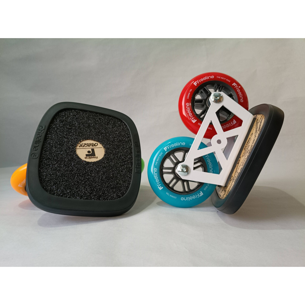 Freeline Skates Cruiser, patines originales de dos plataformas independientes.