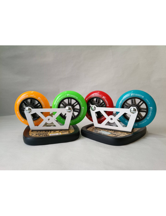 freeline skate Cruiser, patines de dos ruedas de 100 mm colores