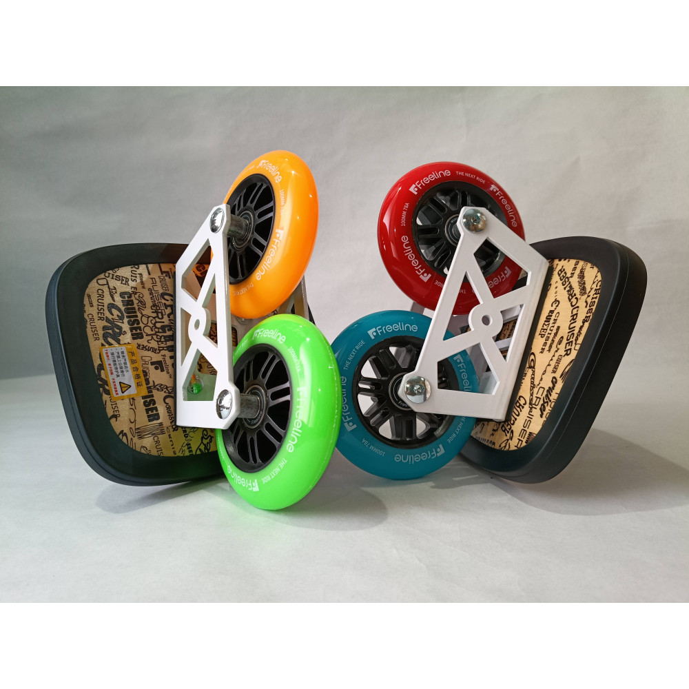 Freeskates Cruiser de Freeline Skates, diseño compacto y ligero. madera ruta